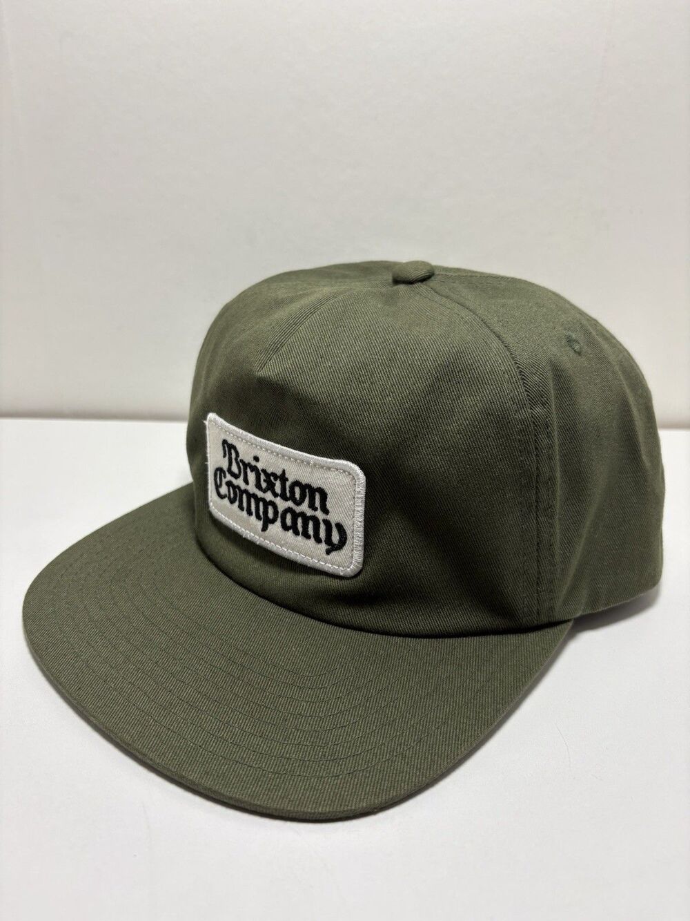 NWOT Brixton Norvell Snapback - Dark Olive Hat